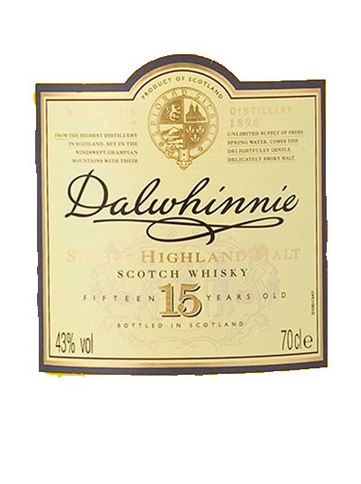 DALWHINNIE 15 ANNI