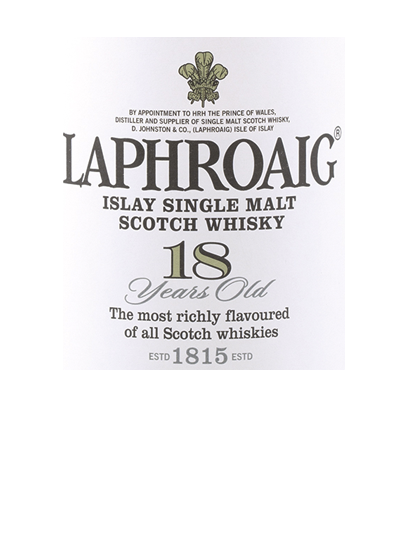 LAPHROAIG 18 ANNI