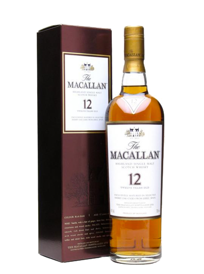 THE MACALLAN WHISKY 12 ANNI